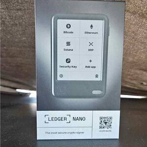 Ledger Nano Crypto Hardware Wallet - Gray
